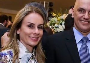 Viviane Barci de Moraes em evento com o ministro Alexandre de Moraes