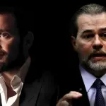 O banqueiro Daniel Vorcaro e o ministro do STF Dias Toffoli | Montagem sobre reprodução/Revista Oeste