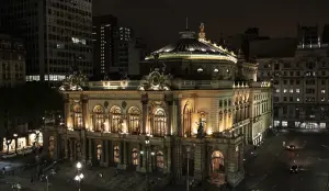 evento agro no theatro municipal de são paulo - foto do teatro, no centro da capital paulista