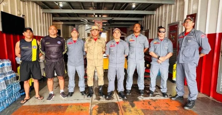 Bombeiros de São Paulo já estão em Manaus para apoio a buscas de desaparecidos | Foto: Divulgação/Corpo de Bombeiros de SP
