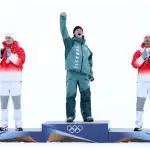 'Zebra' na Europa: Lucas Pinheiro Braathen leva o Brasil ao topo do pódio nos Jogos Olímpicos de Inverno | Foto: Reprodução/X