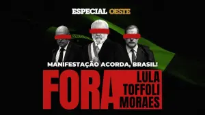 Cobertura especial da Oeste manifestação Acorda, Brasil começa às 13h deste domingo, 1º/03/2026 | Foto: Divulgação/Oeste