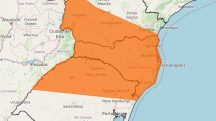 alerta laranja de tempestade região sul - inmet - 13022026