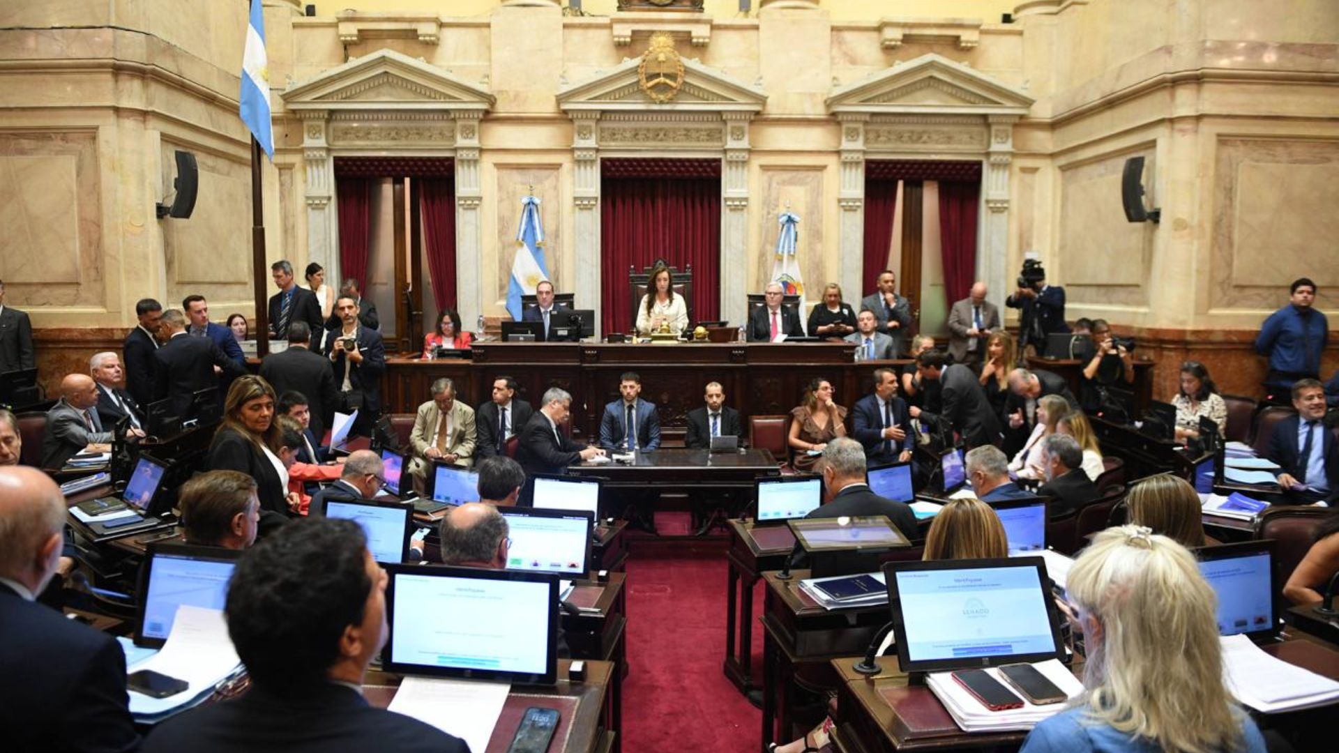 senado argentina milei reforma trabalhista
