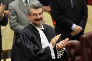 Foto de arquivo de 05/09/2011 do empossado ministro Marco Aurélio Buzzi, do Superior Tribunal de Justiça, em Brasília