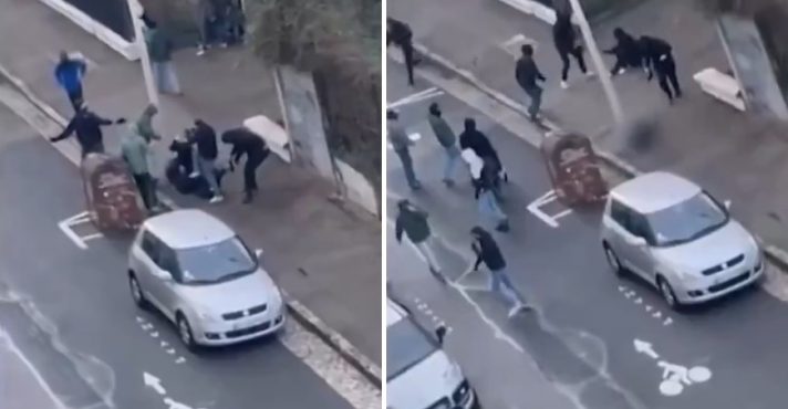 Agressão contra jovem assassinado foi registrada em vídeo | Foto: Reprodução/Redes sociais