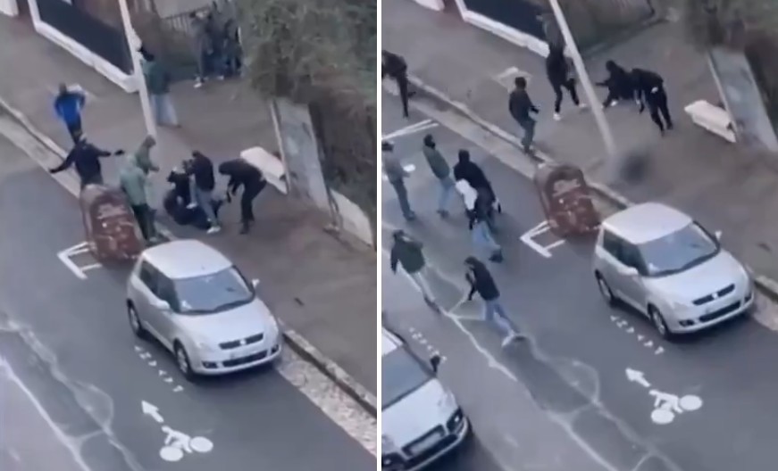 Agressão contra jovem assassinado foi registrada em vídeo | Foto: Reprodução/Redes sociais