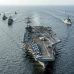 USS Ford em navegação | Fonte: Divulgação