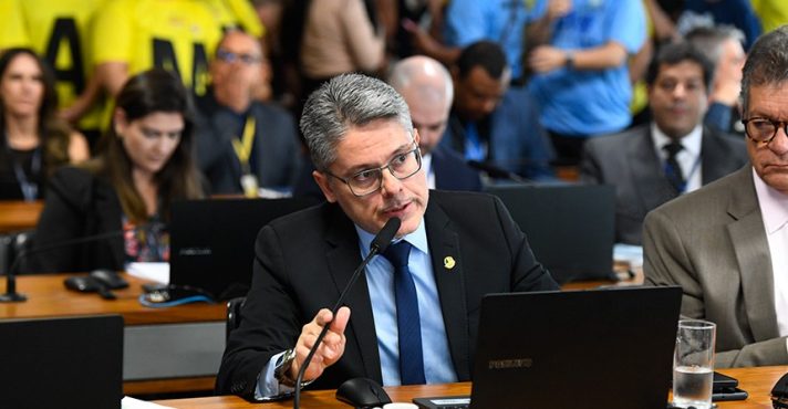 Alessandro Vieira foi o autor do requerimento para criar a CPI do Crime Organizado | Foto: Agência Senado