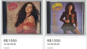 CDs da novela Rainha da Sucata viram item de luxo e chegam a custar R$ 1,5 mil