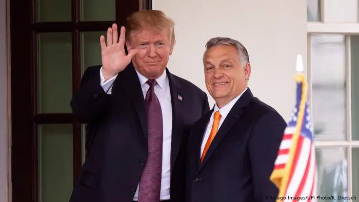 Trump e Viktor Orbán | Foto: Reprodução/Redes sociais