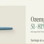 Novo site do Governo Trump anuncia Ozempic com desconto de até 81% | Foto: Reprodução/TrumpRx