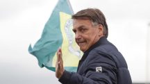 Jair Messias Bolsonaro em visita ao Rio Grande do Sul | Foto: Rafael Dalbosco/Thenews2/Zumapress