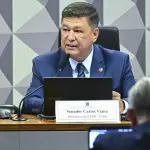 Presidente da CPMI do INSS, senador Carlos Viana