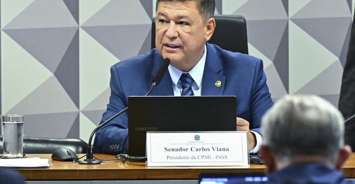 Presidente da CPMI do INSS, senador Carlos Viana