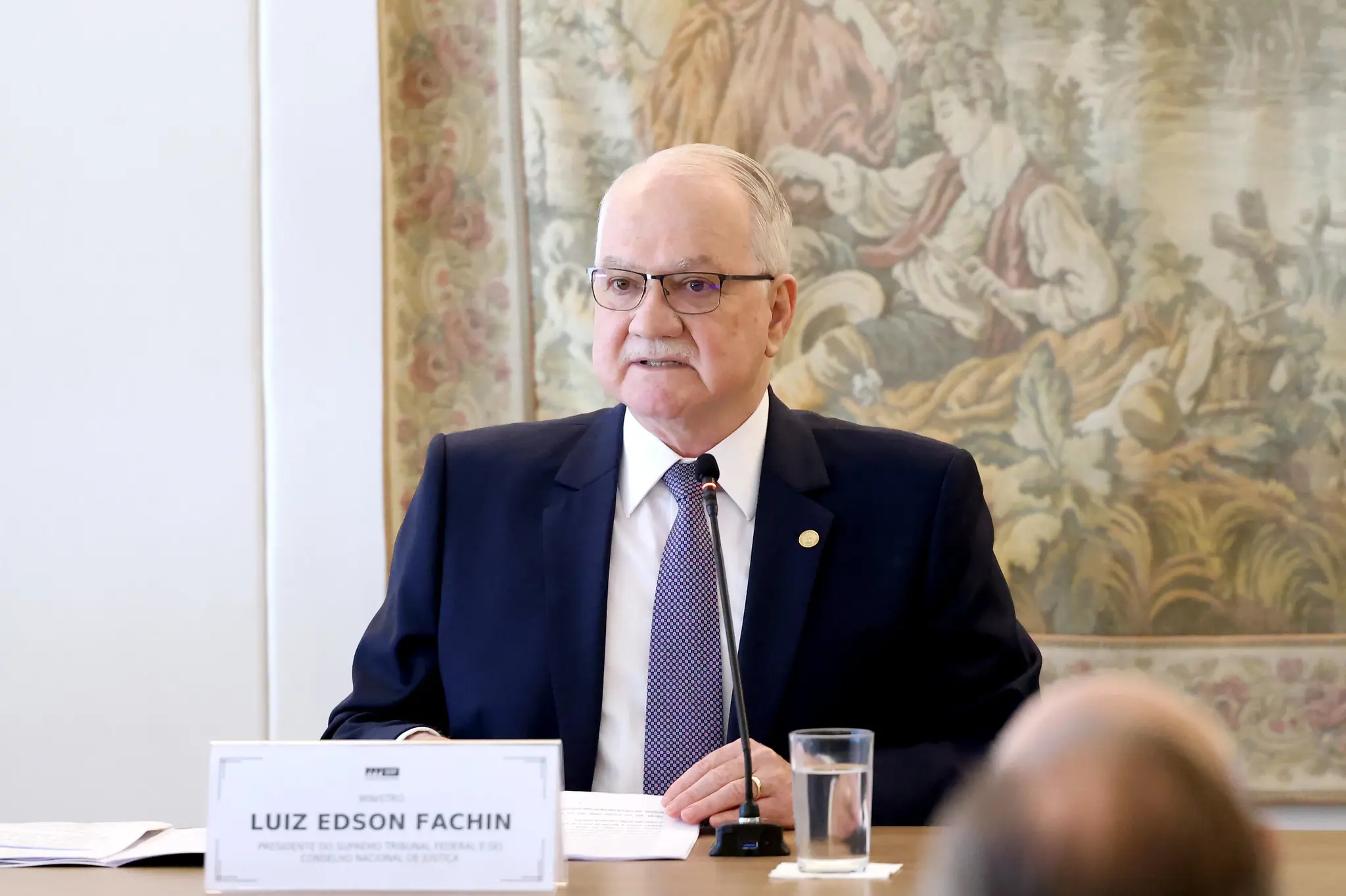 Fachin é presidente do STF| Foto: Gustavo Moreno/STF