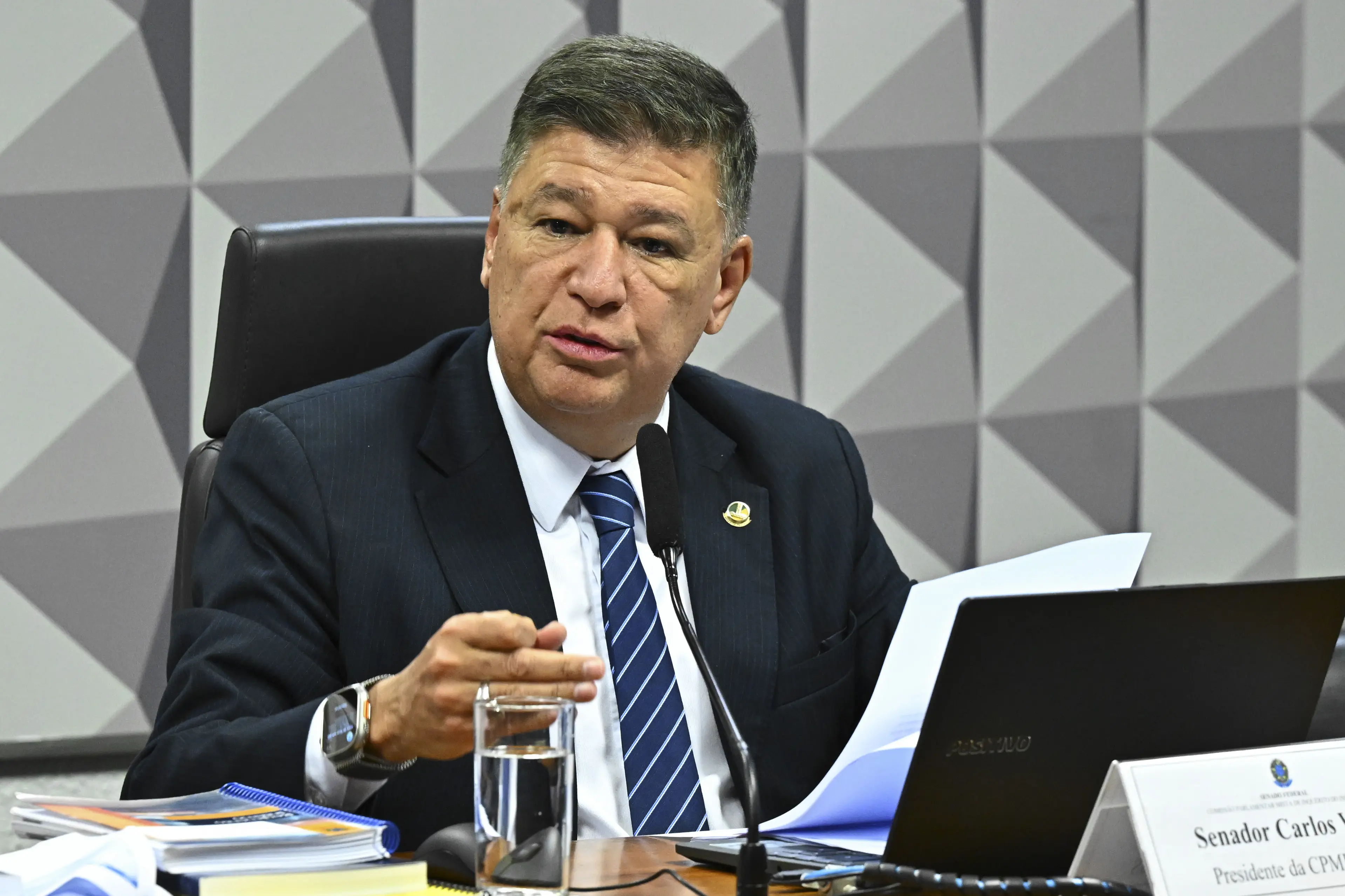 Presidente da CPMI do INSS, senador Carlos Viana