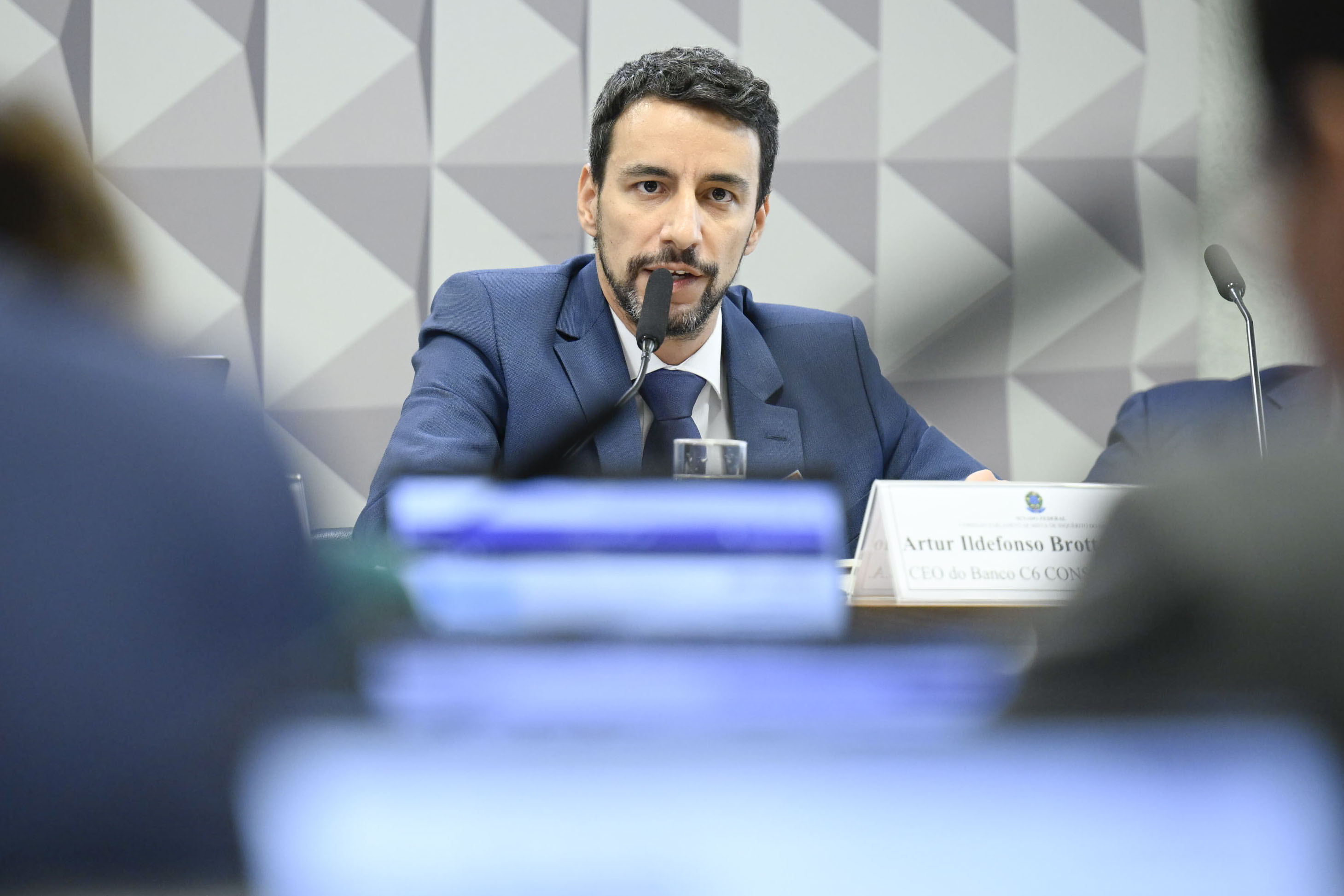 O CEO do Banco C6 Consignado S.A., Artur Brotto Azevedo