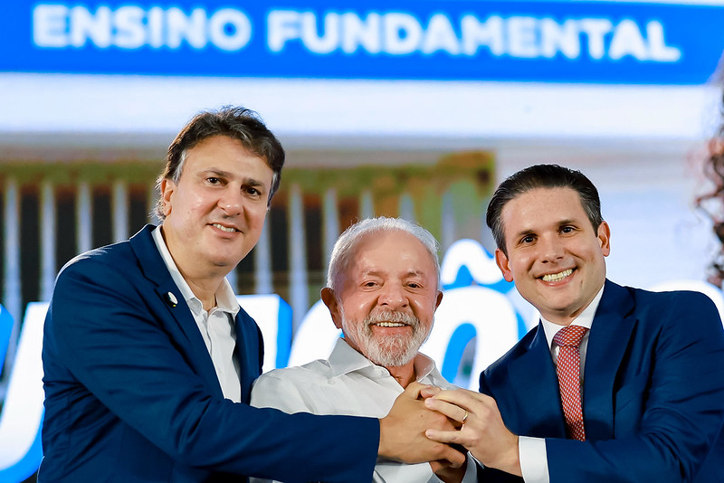 30.03.2026 - Presidente da República, Luiz Inácio Lula da Silva, durante cerimônia de inauguração de instituições de ensino, na Esplanada dos Ministérios. Brasília - DF