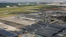 Vista aérea do Aeroporto de Guarulhos | Foto: Divulgação/GRU Airport