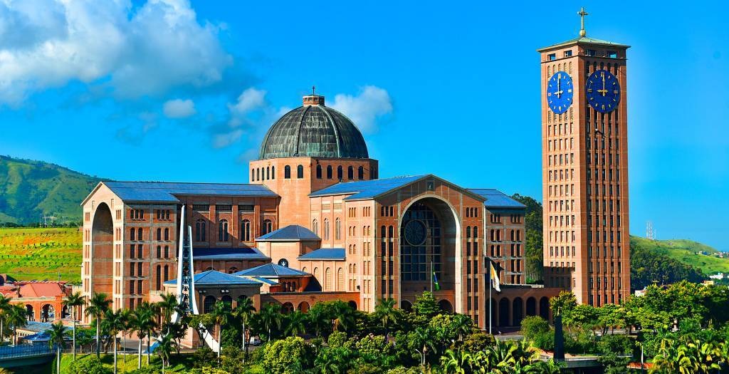 Santuário Nacional de Aparecida, segunda maior basílica do mundo | Foto: Divulgação/A12