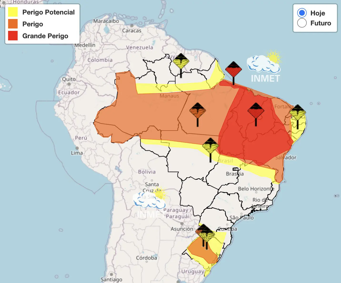 Inmet Pernambuco chuvas