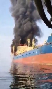 ataque a navio petroleiro Omã