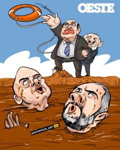 Charge da semana — 13/03/2026 | Foto: Schmock