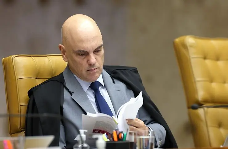 O ministro do STF Alexandre de Moraes: envolvimento da mulher | Foto: Luiz Silveira/STF