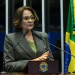 Damares reforça que o prazo da CPMI do INSS acaba esta semana | Foto: Jefferson Rudy/Agência Senado