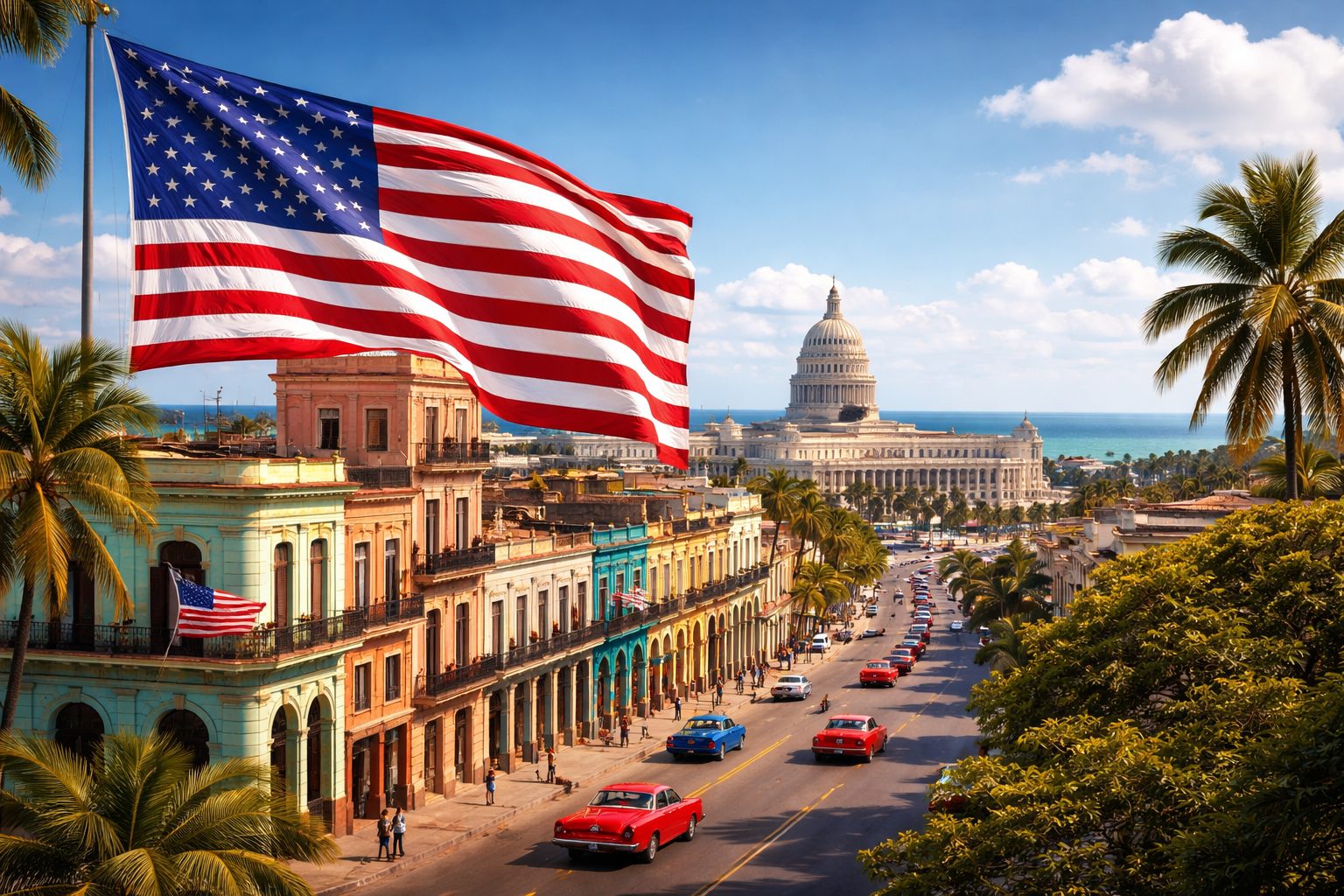 Crise humanitária em Cuba reacende debate sobre dominação dos EUA | Foto: Montagem sobre reprodução/Oeste