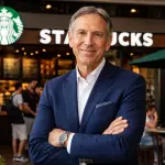 O ex-CEO da Starbucks, Howard Schultz: mudança estratégica | Foto: Montagem sobre reprodução/X