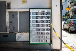 A imagem mostra valores da gasolina, diesel e etanol no último domingo, 29, em São Paulo (SP). 29/03/2026