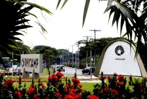 Fachada da Universidade Estadual de Campinas (Unicamp)
