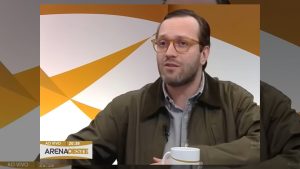 O deputado Filipe Barros, em setembro de 2025, durante participação no Arena Oeste | Foto: Reprodução/YouTube/Oeste
