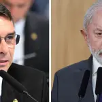 Flávio Bolsonaro e Luiz Inácio Lula da Silva | Fotos: Edilson Rodrigues/Agência Senado e Fabio Rodrigues-Pozzebom/ Agência Brasil
