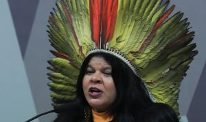 A ministra dos Povos Indígenas, Sônia Guajajara | Foto: Lula Marques/Agência Brasil