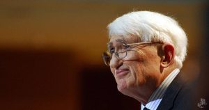 filósofo Jürgen Habermas morte alemão