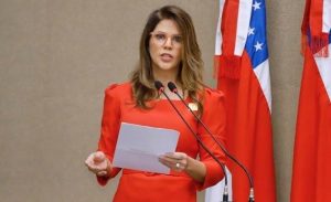 A advogada Giselle Pascarelli, mulher do desembargador Flávio Pascarelli