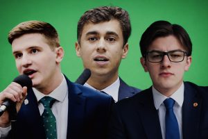Lucas Pavanato (vereador de São Paulo), Nikolas Ferreira (deputado de Minas Gerais) e Guilherme Kilter (vereador de Curitiba) lideram como novos rostos da direita jovem brasileira | Foto: Montagem/Revista Oeste