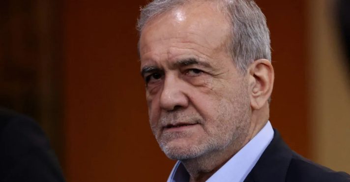 O presidente do Irã, Masoud Pezeshkian: imposições | Foto: Reprodução/X