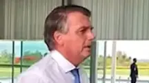 Jair Bolsonaro durante entrevista em Brasília