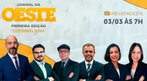 O Jornal da Oeste, Primeira Edição é transmitido de segunda a sexta, a partir das 7h | Foto: Divulgação/Oeste