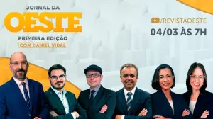 O Jornal da Oeste, Primeira Edição é transmitido de segunda a sexta, a partir das 7h | Foto: Divulgação/Oeste