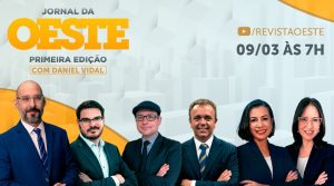 O Jornal da Oeste, Primeira Edição é transmitido de segunda a sexta, a partir das 7h | Foto: Divulgação/Oeste