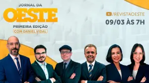 O Jornal da Oeste, Primeira Edição é transmitido de segunda a sexta, a partir das 7h | Foto: Divulgação/Oeste