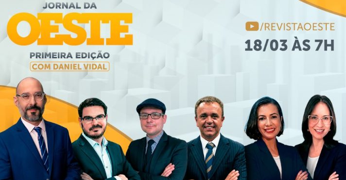 O Jornal da Oeste, Primeira Edição é transmitido de segunda a sexta, a partir das 7h | Foto: Divulgação/Oeste