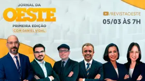 O Jornal da Oeste, Primeira Edição é transmitido de segunda a sexta, a partir das 7h | Foto: Divulgação/Oeste