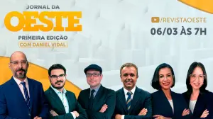 O Jornal da Oeste, Primeira Edição é transmitido de segunda a sexta, a partir das 7h | Foto: Divulgação/Oeste