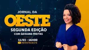 O Jornal da Oeste, Segunda Edição é transmitido de segunda a sexta, das 16h às 17h45 | Foto: Divulgação/Oeste